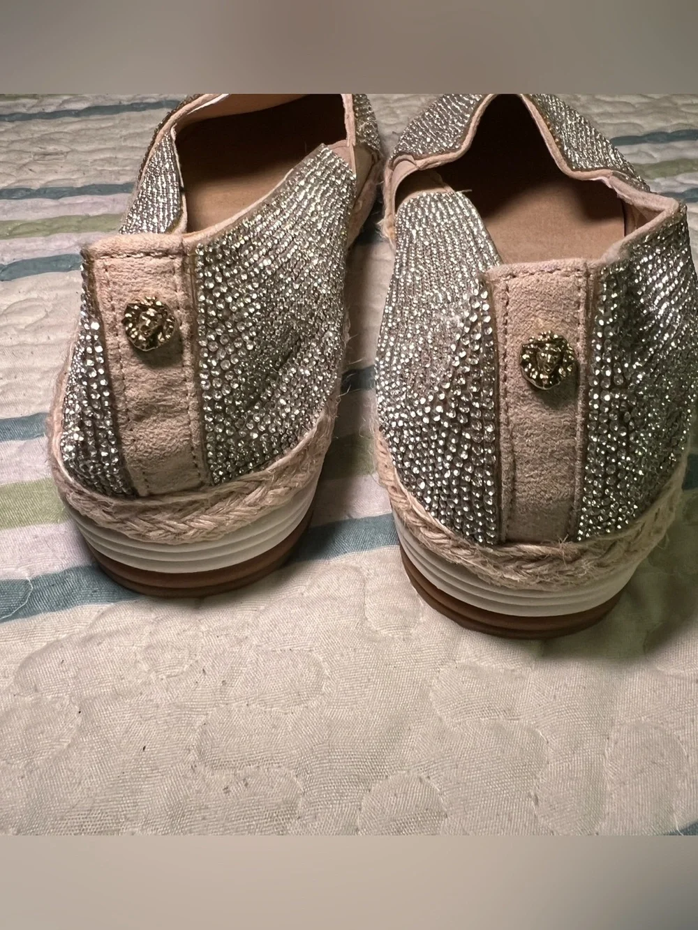 Anne Klein sparkling silver